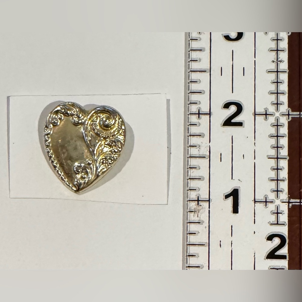Elegant Silver Heart Pendant